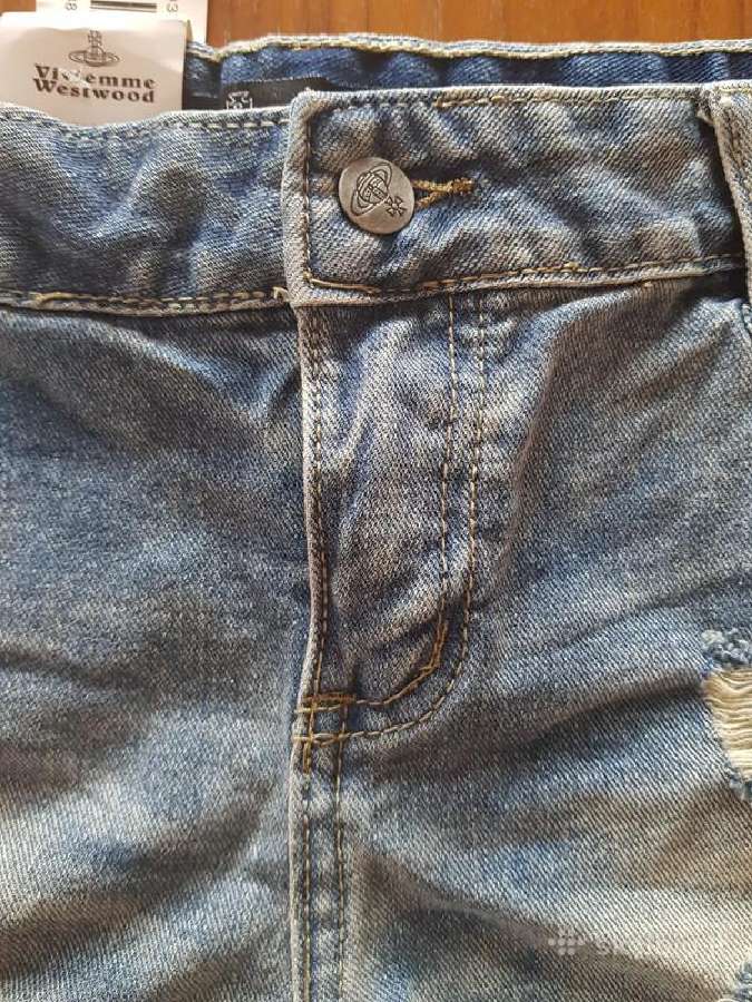 Nauji Viviemme Westwood dzinsiniai denim sortai - nuotraukos Nr. 9