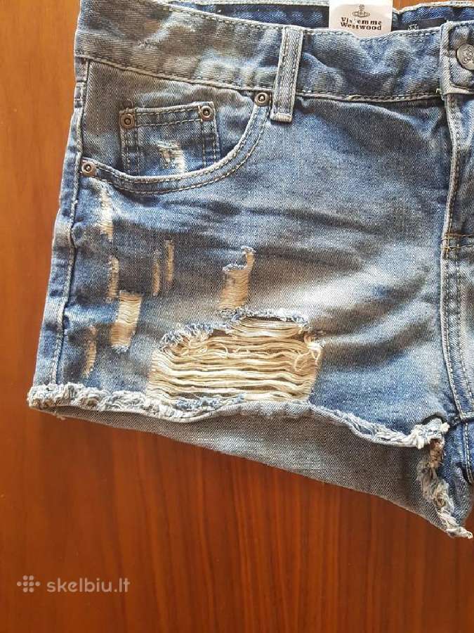 Nauji Viviemme Westwood dzinsiniai denim sortai - nuotraukos Nr. 7