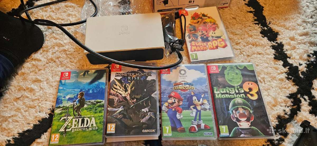 Nintendo switch oled - nuotraukos Nr. 2