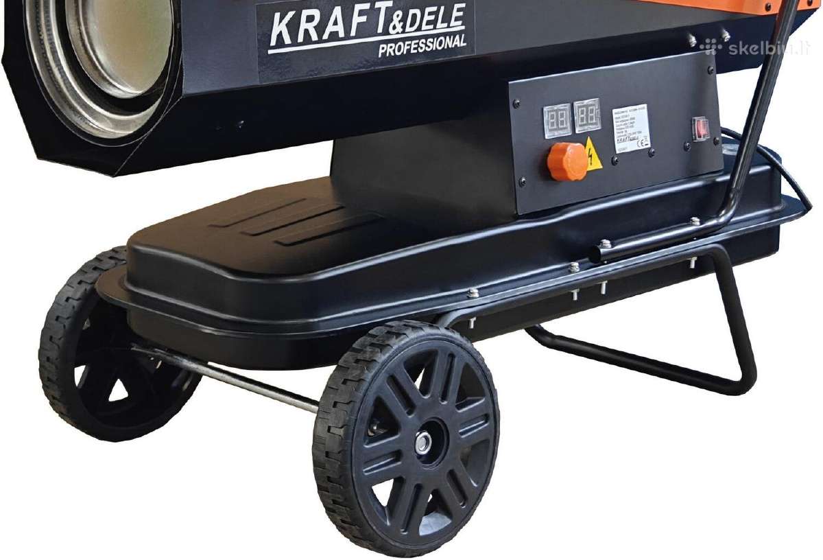 Kraftdele dyzelinis šildytuvas 30kw (su kaminu) - nuotraukos Nr. 7