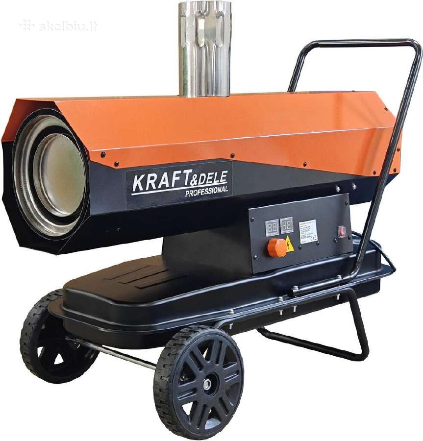 Kraftdele dyzelinis šildytuvas 30kw (su kaminu) - nuotraukos Nr. 3