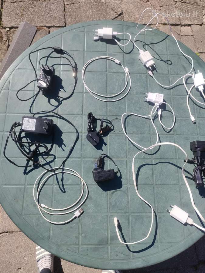 Įvairūs pakrovėjai samsung, iPhone micro usb į usb - nuotraukos Nr. 3