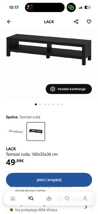 TV staliukas - nuotraukos Nr. 3