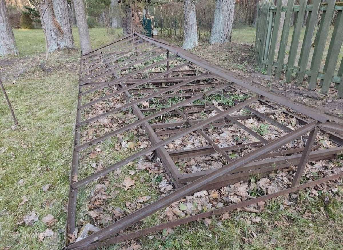 Metaliniai šiltnamio rėmai 3 m. ant 6 m. - nuotraukos Nr. 2