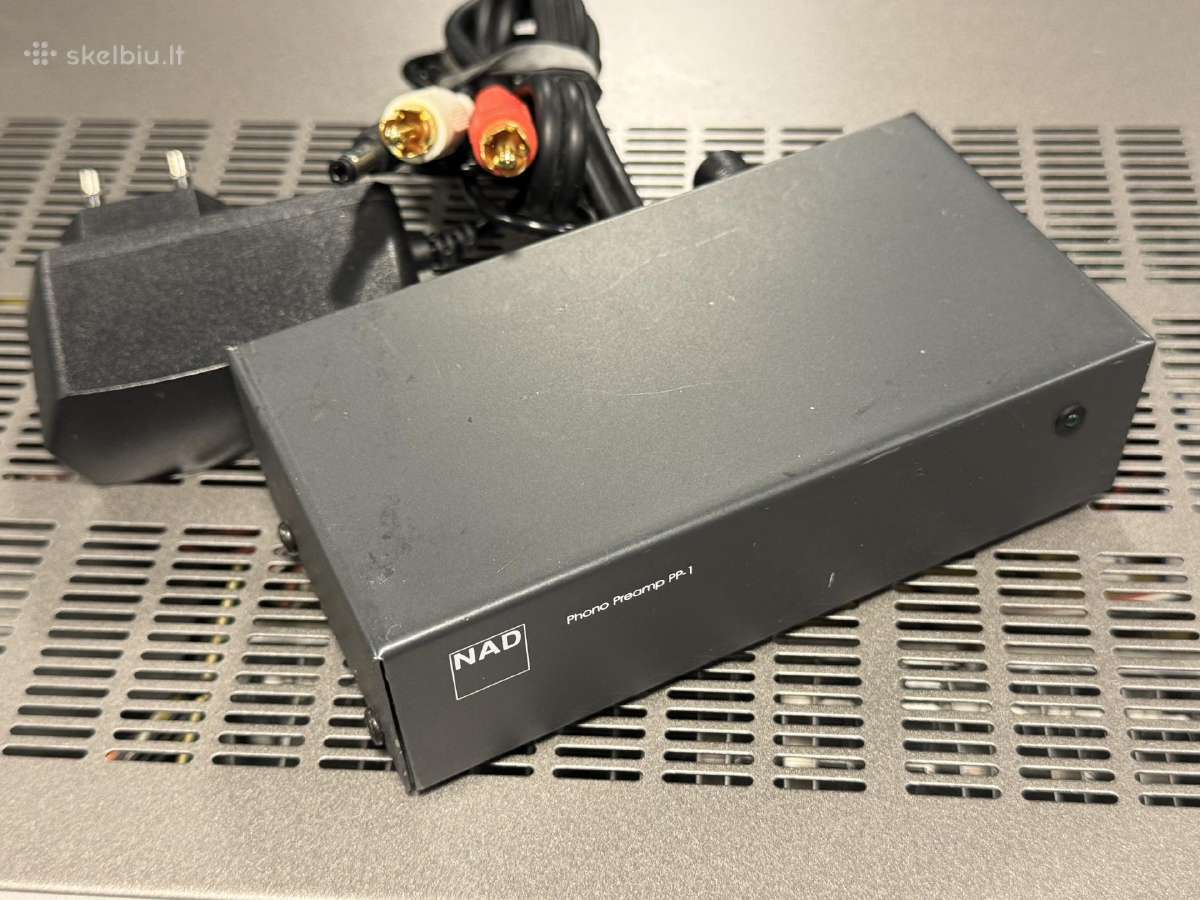 Nad phono preamp pp-1 / plokštelių grotuvai