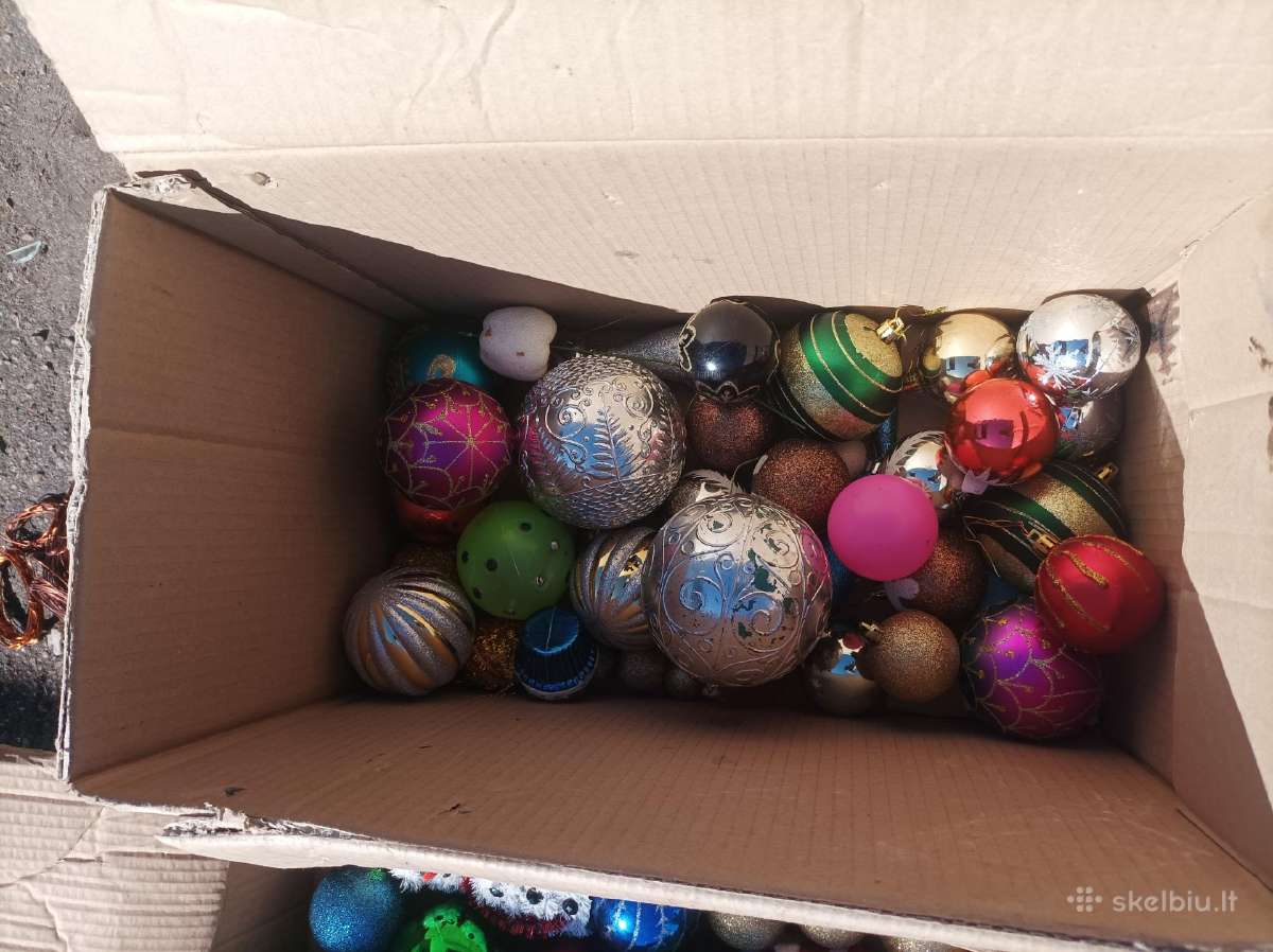 Kalėdiniai eglutės žaisliukai. Mix. Už viską 50€. - nuotraukos Nr. 4