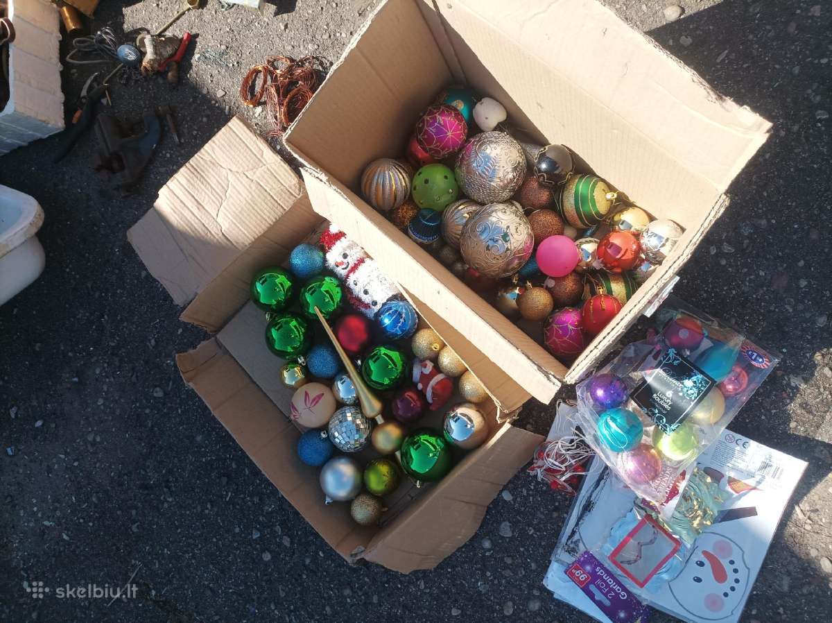 Kalėdiniai eglutės žaisliukai. Mix. Už viską 50€. - nuotraukos Nr. 5