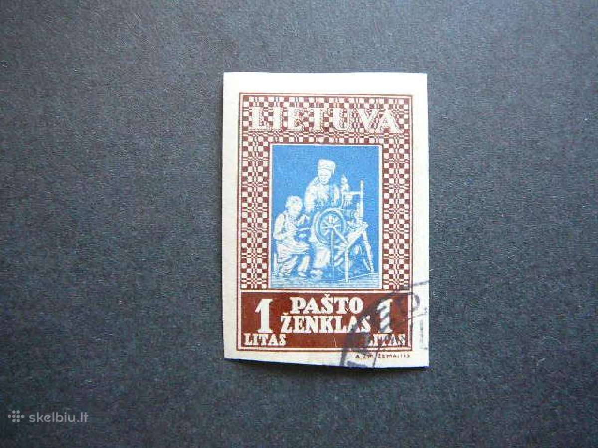 Lietuva 1933 Septyndieniai antsp. lit370ba
