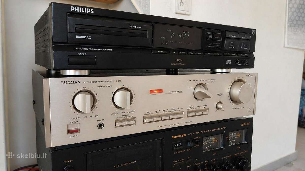 Klasikinis stiprintuvas Luxman L210 - nuotraukos Nr. 2