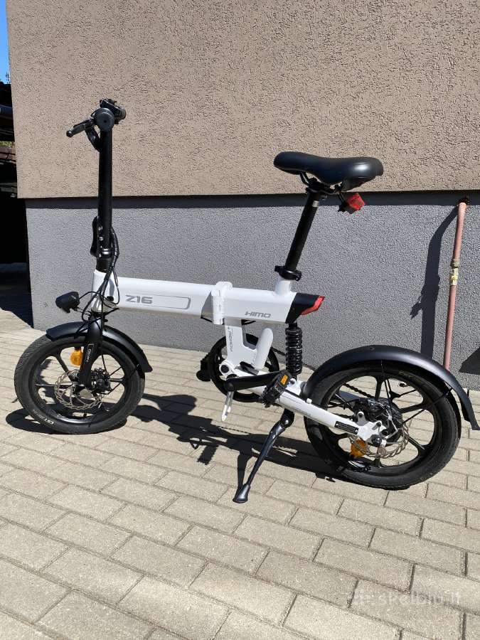 Elektrinis dviratis Himo Z16 16", baltas