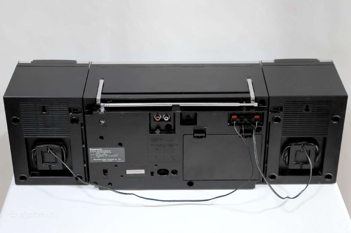 Panasonic Rx-cw31l magnetola - nuotraukos Nr. 2