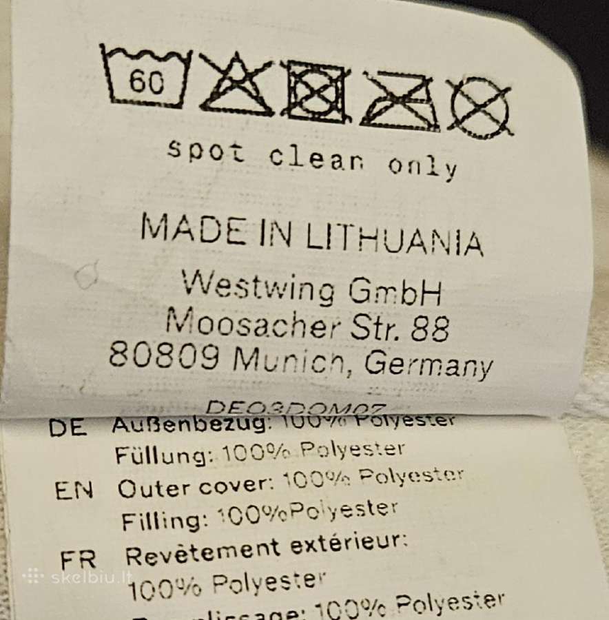 Antčiužinis Westing 180 - 200 - 5 сm storio - nuotraukos Nr. 3