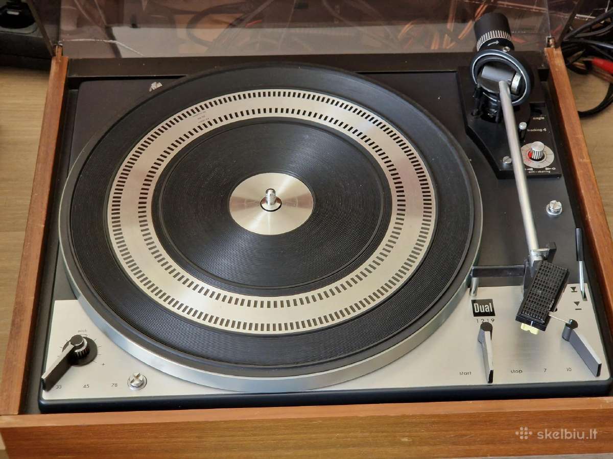 Patefonas Dual 1219 - nuotraukos Nr. 3