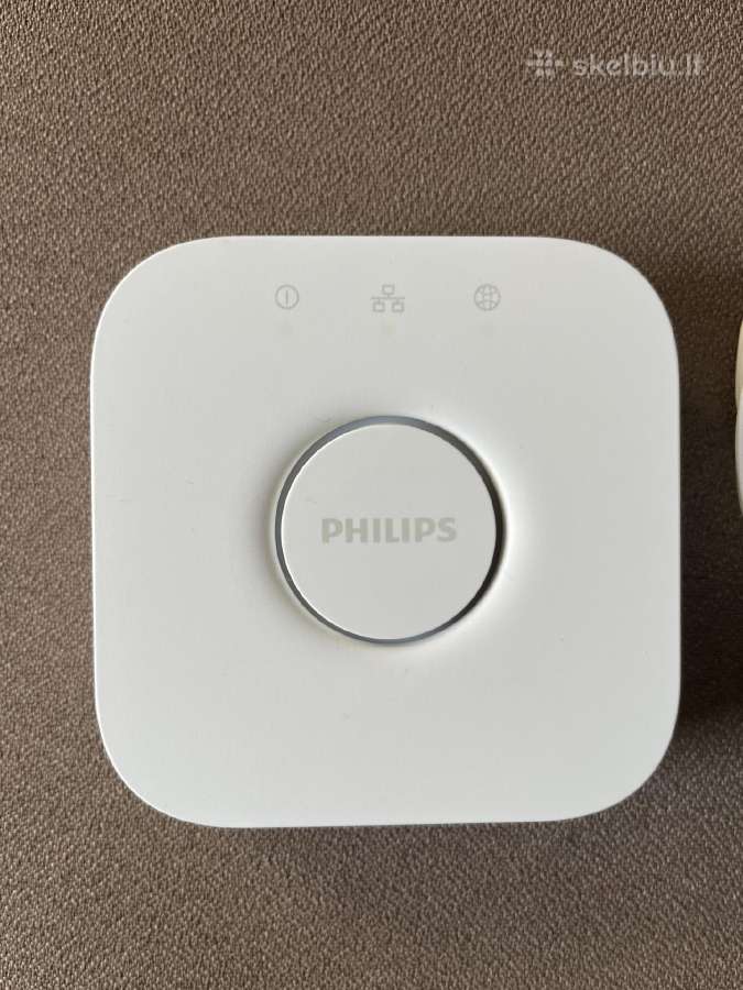 Philips Hue Bridge smart LED apšvietimo valdiklis