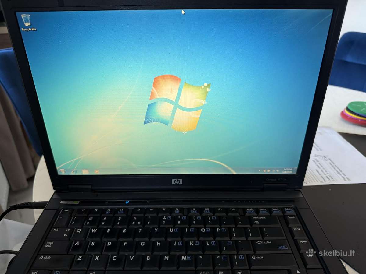 Hp Compaq 6710b nešiojamas kompiuteris - nuotraukos Nr. 2