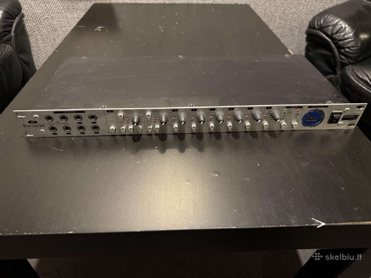 Focusrite Octopre Le Platinum 8 kanalų preampas