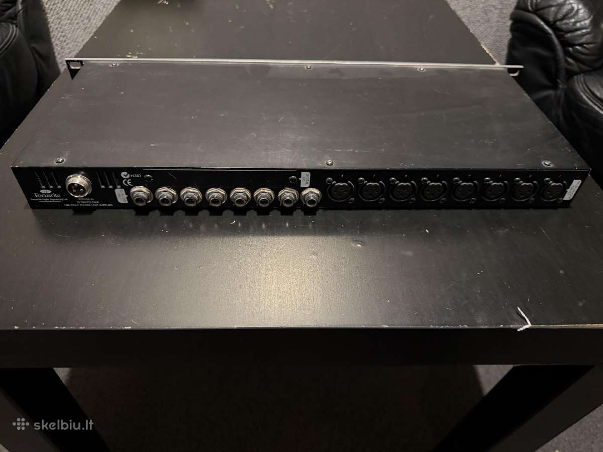 Focusrite Octopre Le Platinum 8 kanalų preampas - nuotraukos Nr. 2