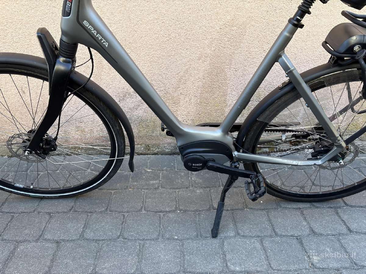 Sparta m8b elektrinis dviratis Bosch sistema