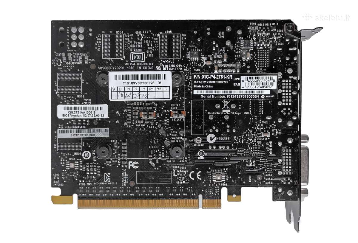 Gtx 750 vaizdo plokštė - nuotraukos Nr. 2