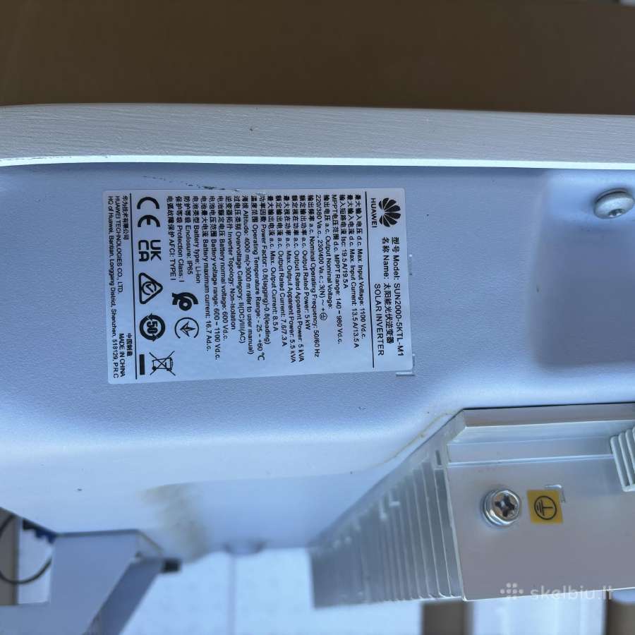 Inverteris Huawei 5kw hibridinis