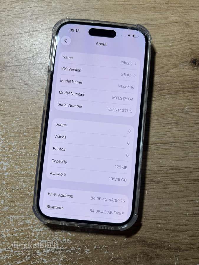 iPhone 16 128 GB