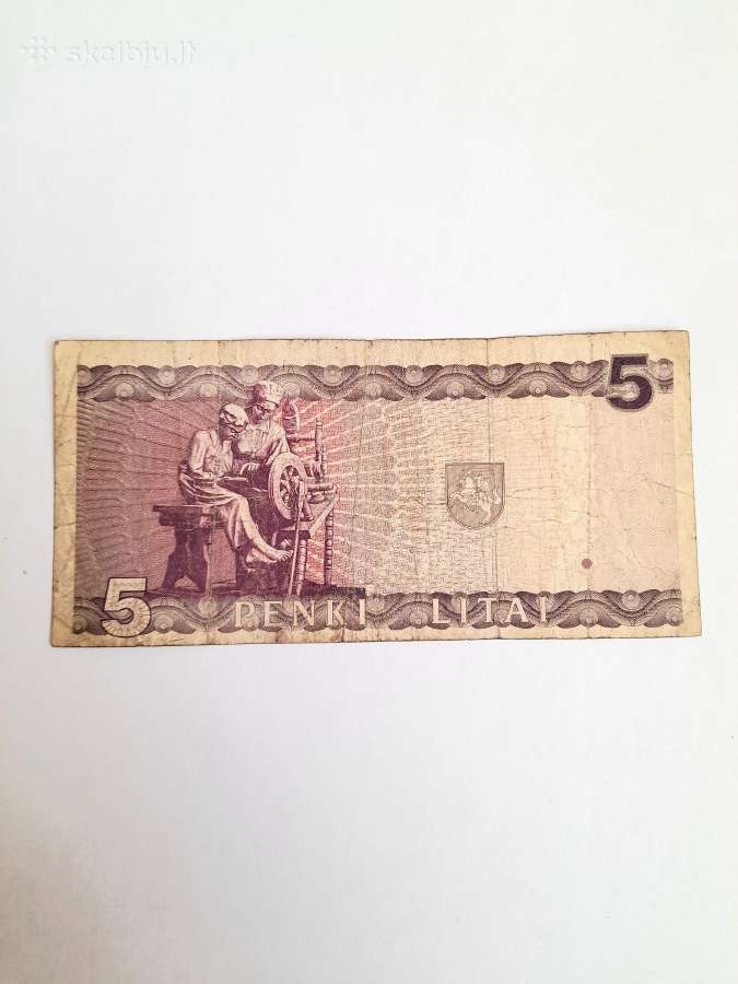 5litai J Jablonskis 1993m - nuotraukos Nr. 2