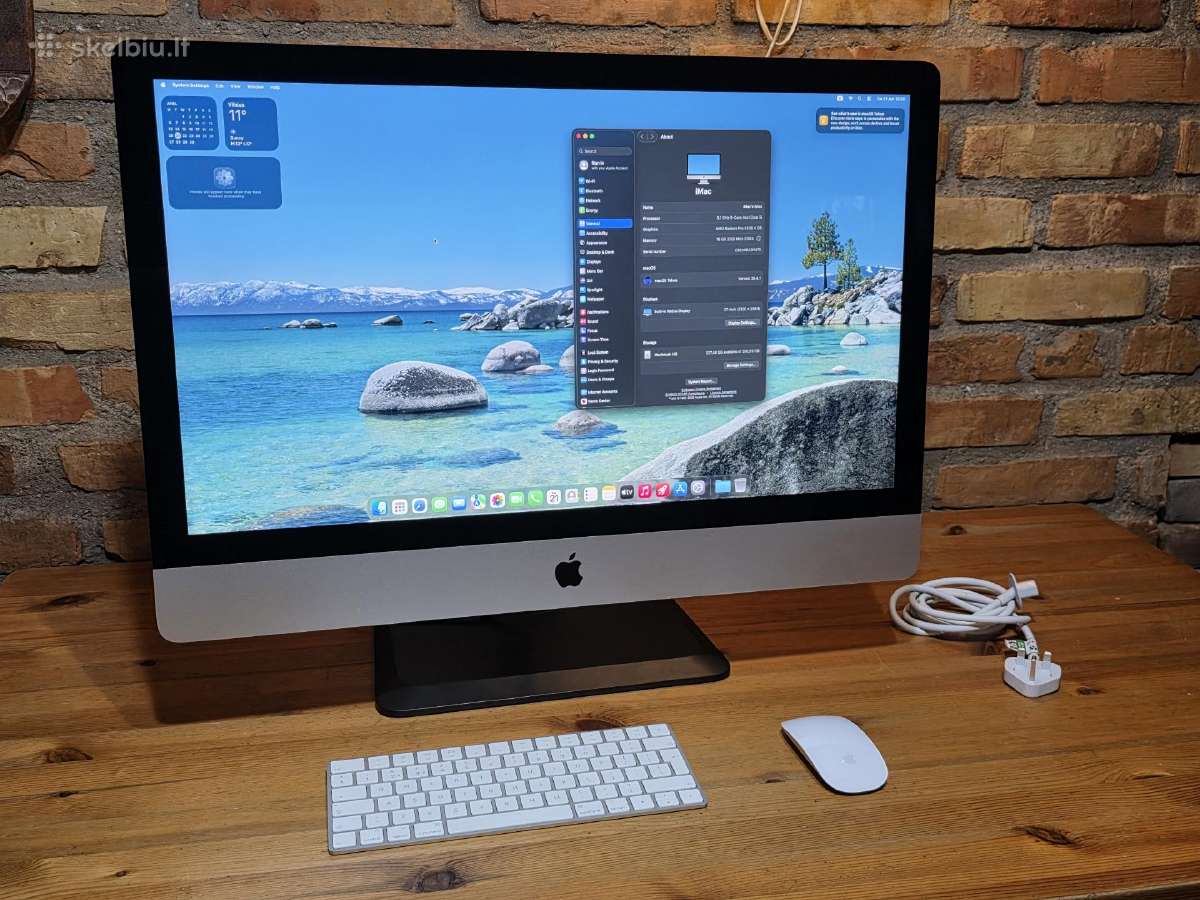 Apple iMac A2115 2020 metų, 27 5k LED Ekranas - nuotraukos Nr. 2