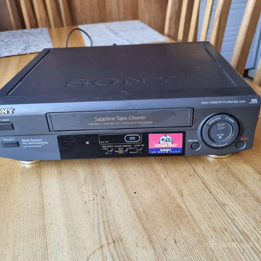 Sony Vhs kasečių grotuvai