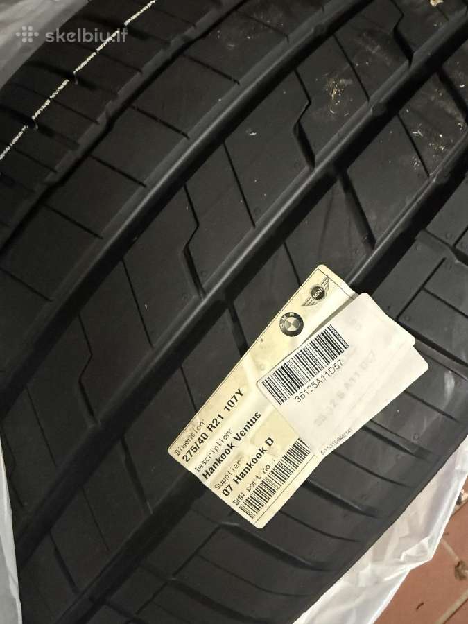 Vasarinės bmw X6 priekinės padangos. 2vnt