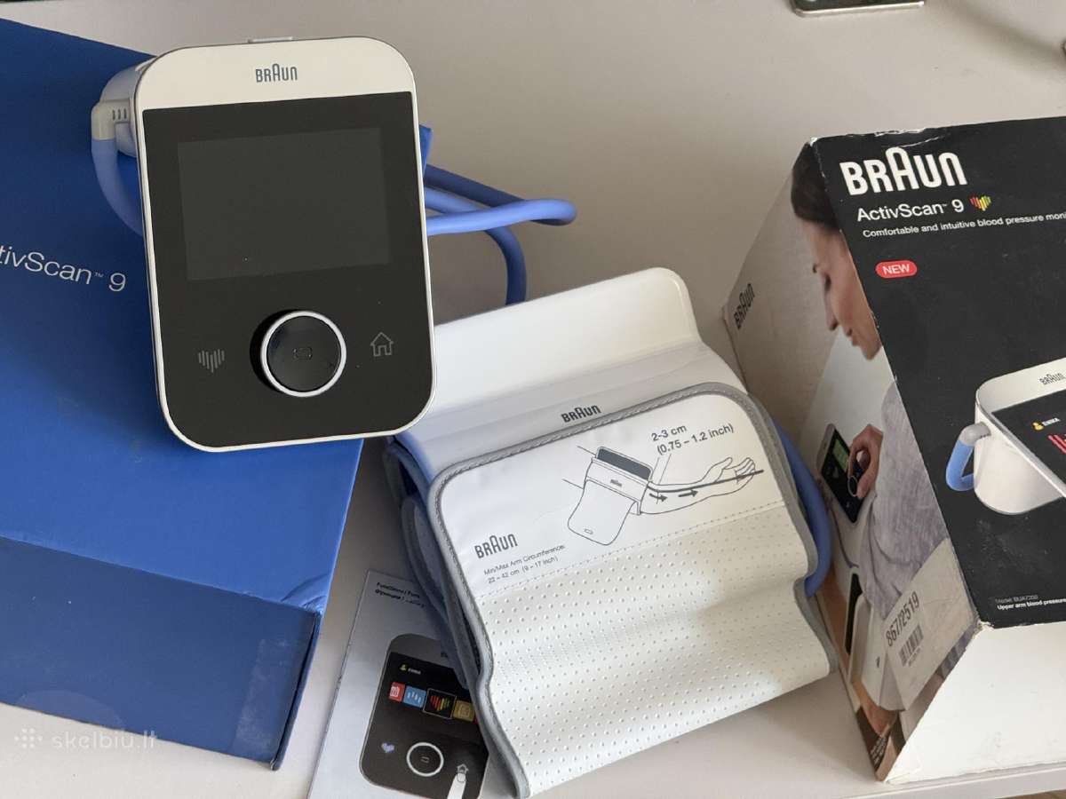 Braun Actiscan 9 kraujospūdžio aparatas - nuotraukos Nr. 2