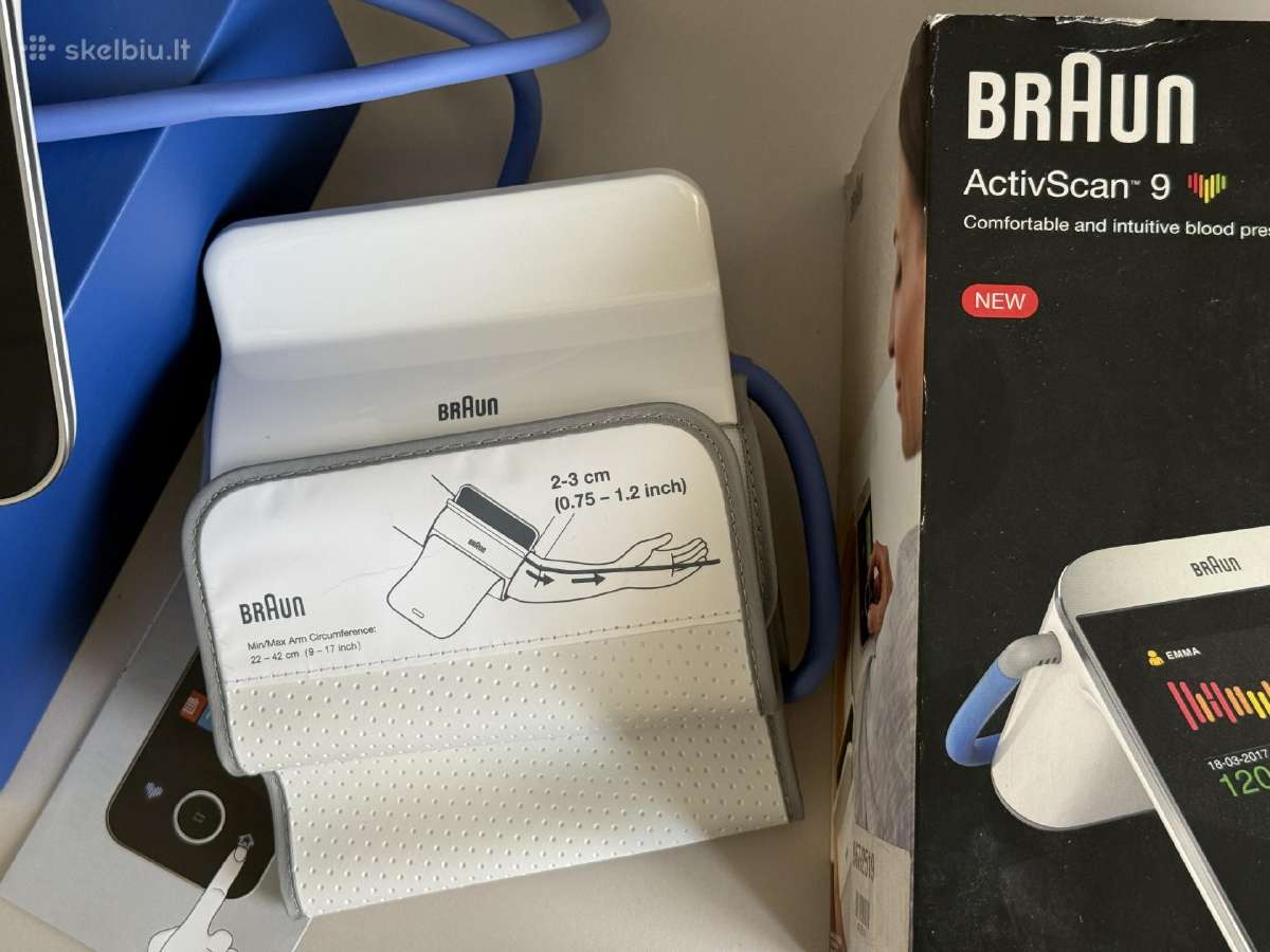 Braun Actiscan 9 kraujospūdžio aparatas - nuotraukos Nr. 3