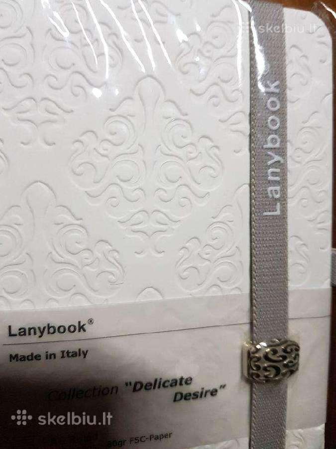 Uzrasu knygute bloknotas, Made in Italy! - nuotraukos Nr. 5