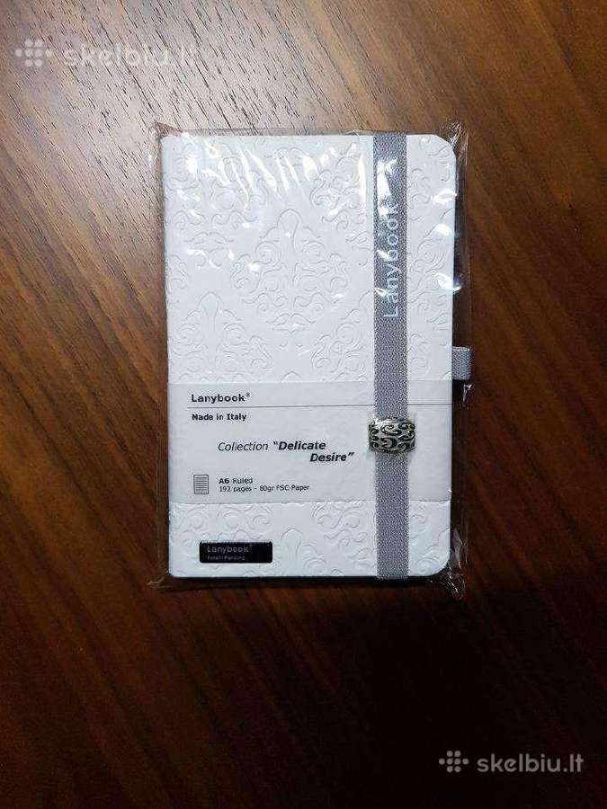 Uzrasu knygute bloknotas, Made in Italy!