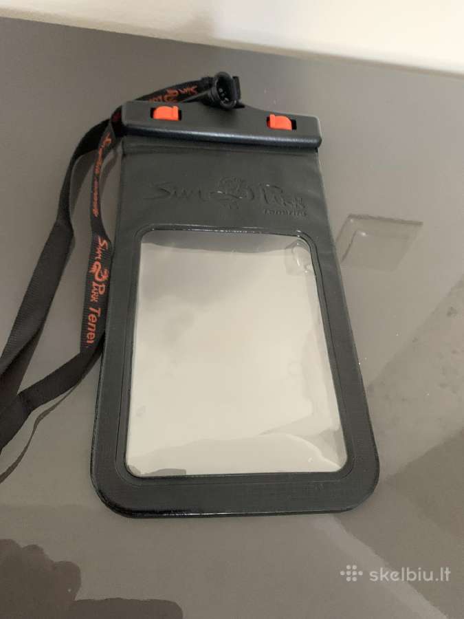 Vandeniui atsparus telefono dėklas