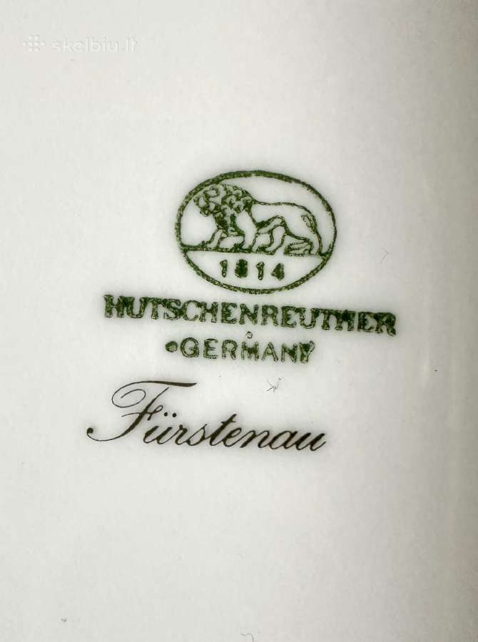 Hutschenreuther servizas - nuotraukos Nr. 16