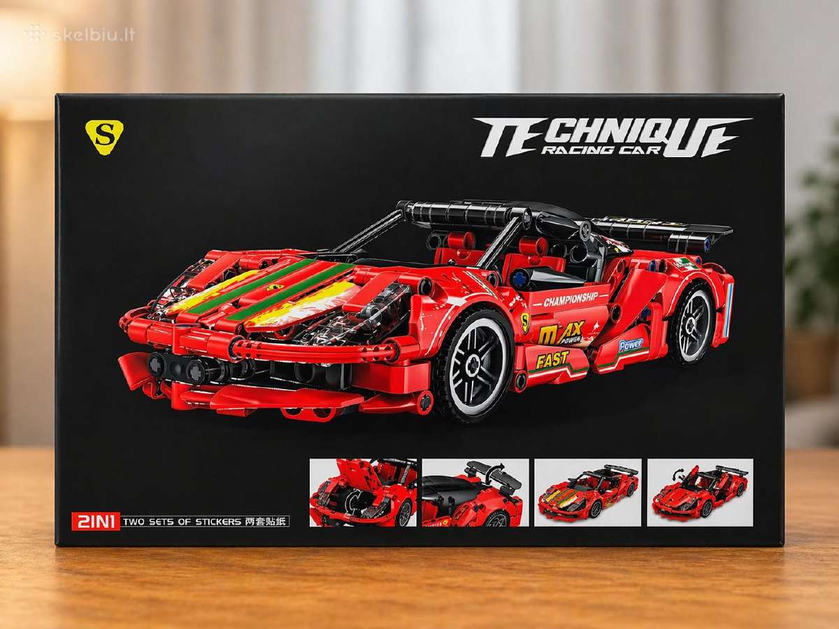 Technic Racing Car konstruktorius – 2in1 - nuotraukos Nr. 2