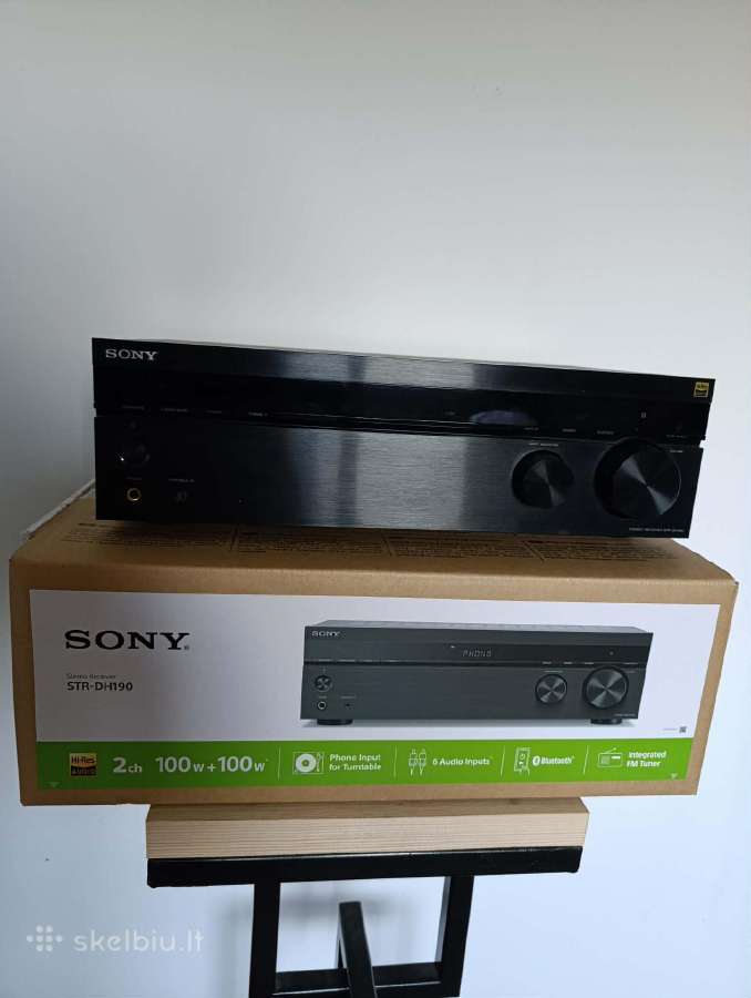 Sony Str Dh190 su Dynavoice Chalenger,komplektas.