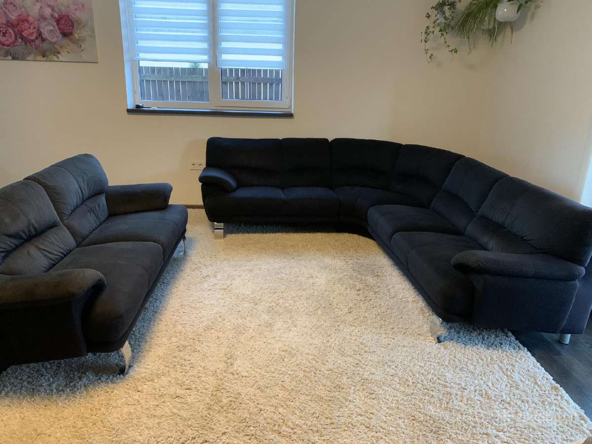 Minkštas kampas ir sofa