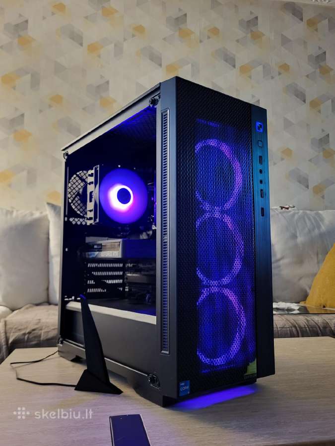 Naujas Pc - i5-14400f, Rtx 5060, Ddr5, 1 TB SSD