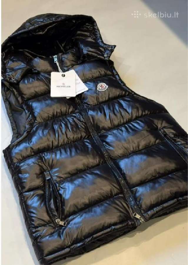Moncler bormes shiny puffer vest(liemenė)