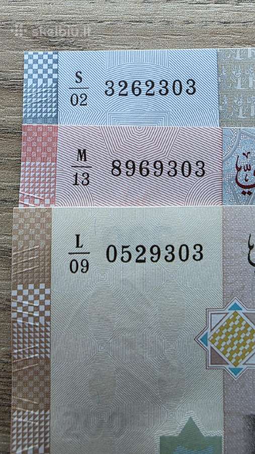 Sirija ->Pasaulio banknotai - World banknotes<- - nuotraukos Nr. 3