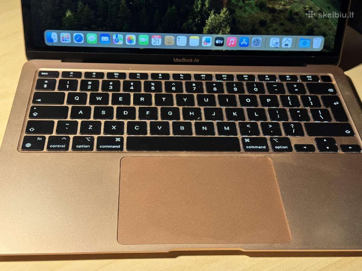 Apple MacBook Air M1 (Rose Gold, 256 GB / 8 GB RAM - nuotraukos Nr. 3