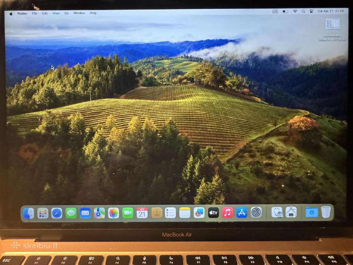 Apple MacBook Air M1 (Rose Gold, 256 GB / 8 GB RAM - nuotraukos Nr. 4