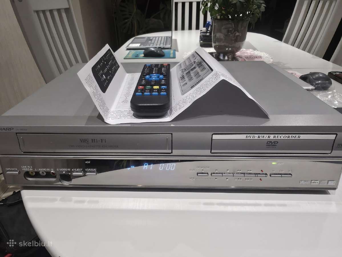 Sharp Dv-rw260 kombinuotas, ir Sony vhs - nuotraukos Nr. 4
