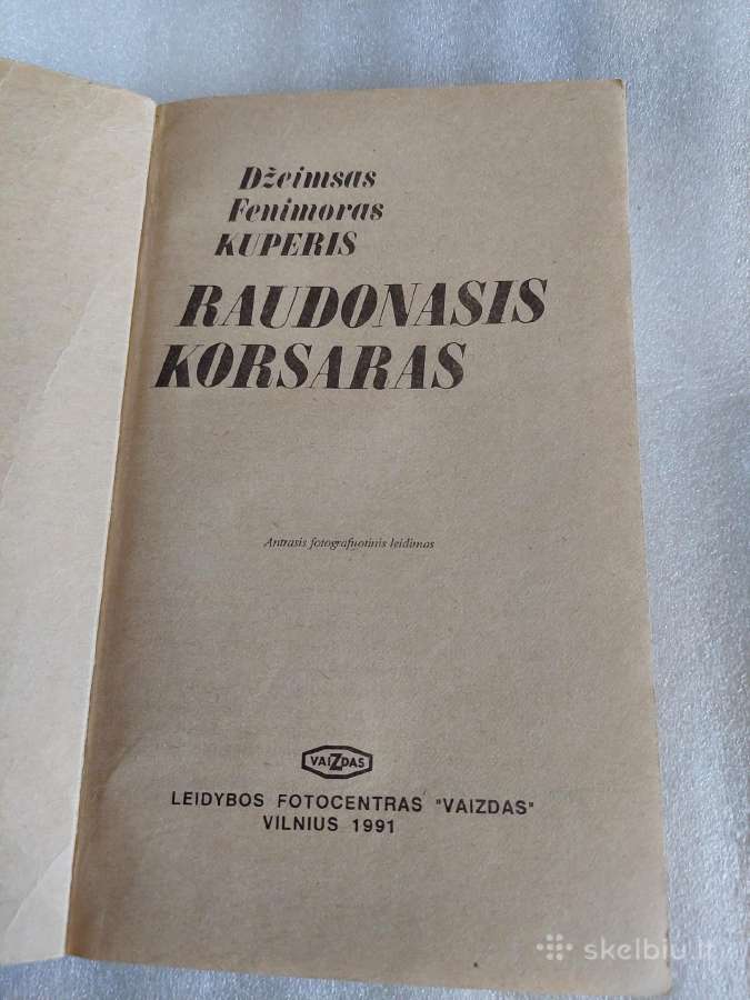Raudonasis korsaras - nuotraukos Nr. 2