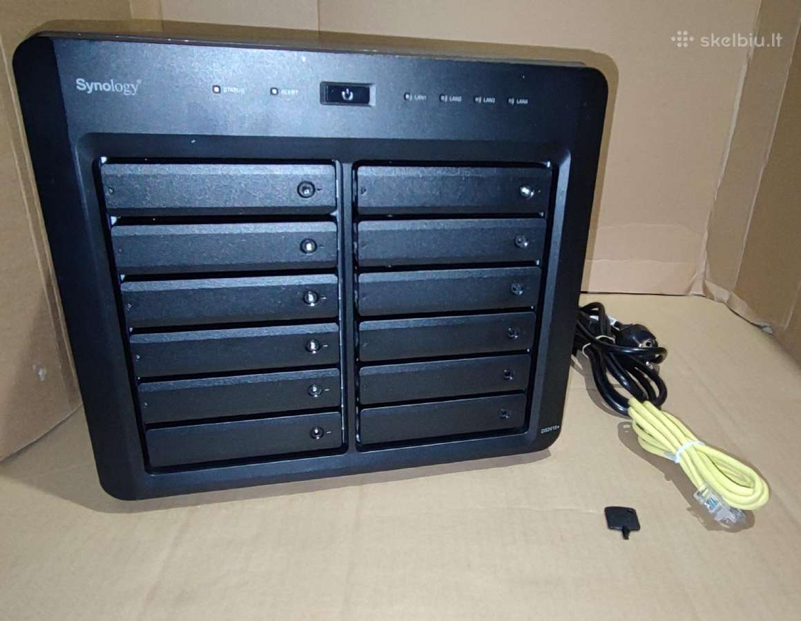 Synology Ds2415+ 12 diskų, 16gb RAM, Dsm 7.3