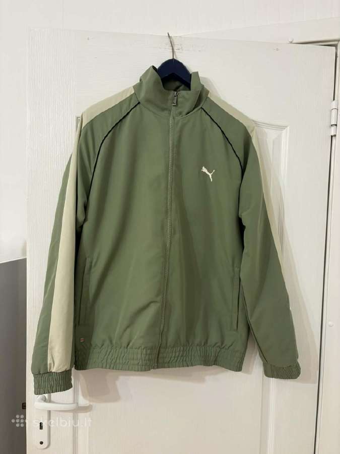 Puma T7 Always On Track Jacket alyvuogių spalvos d