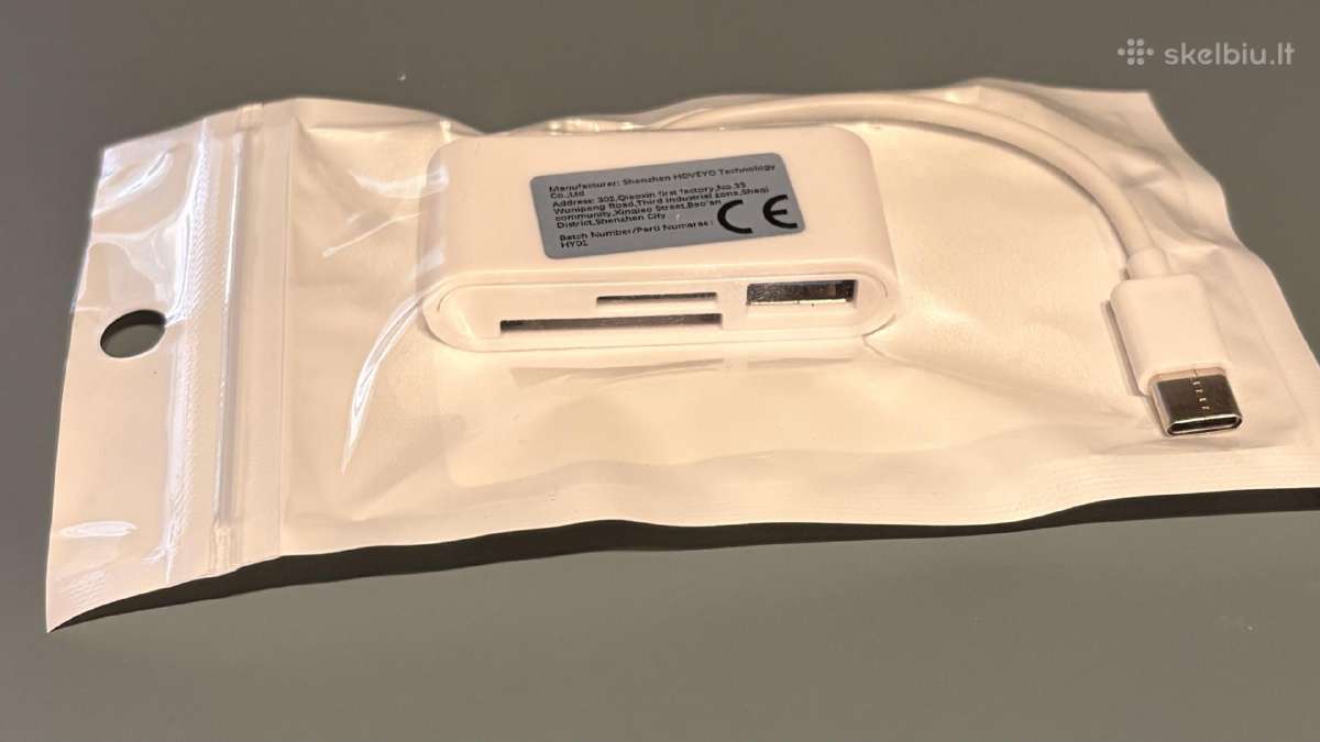 Sd, microsd kortelių adapteris/skaitytuvas