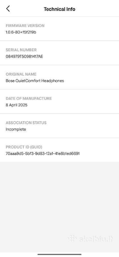 Bose quitecomfort headphones 2025 - nuotraukos Nr. 6