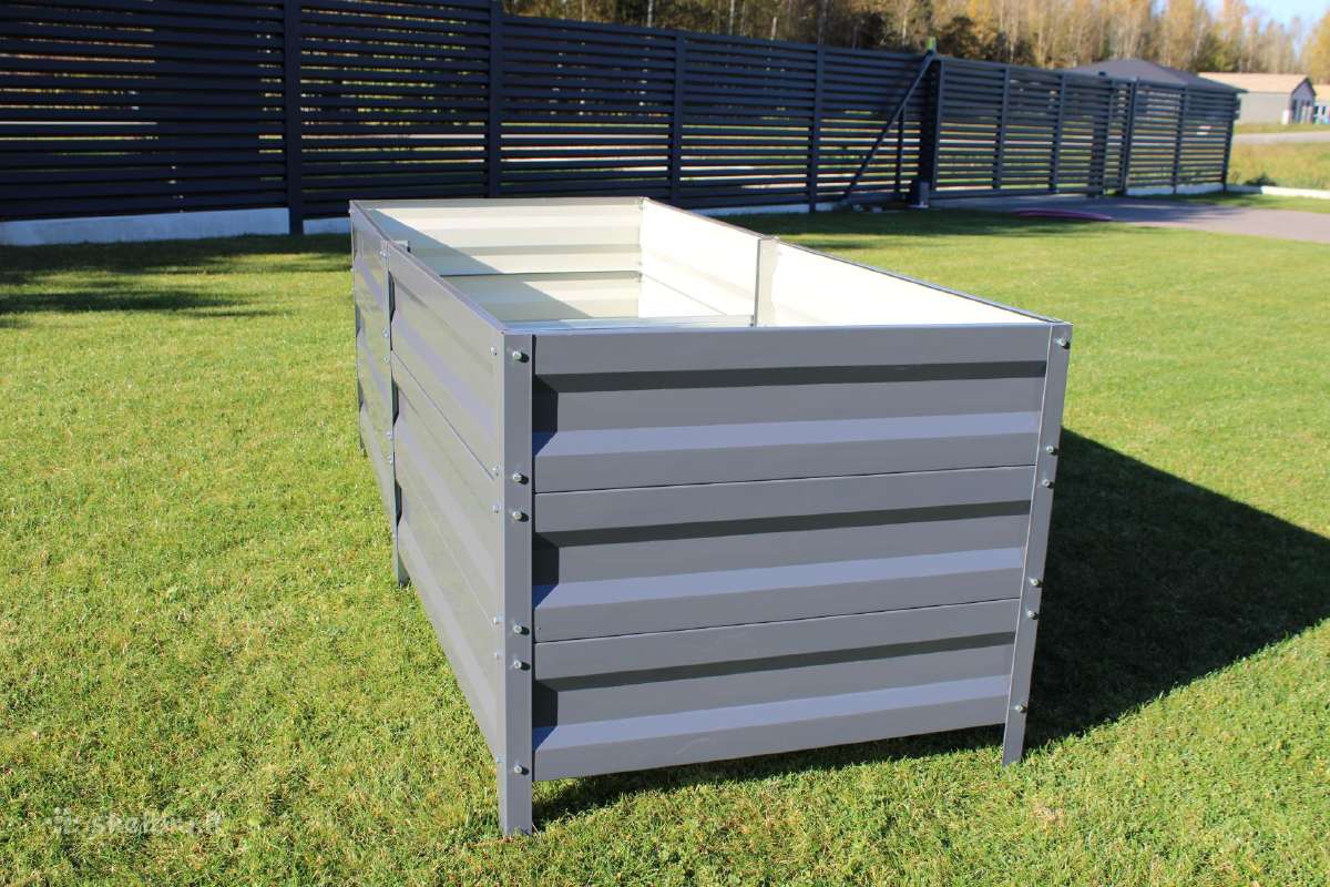 Pakeltos lysvės 60 cm aukščio iš metalinės skardos - nuotraukos Nr. 2